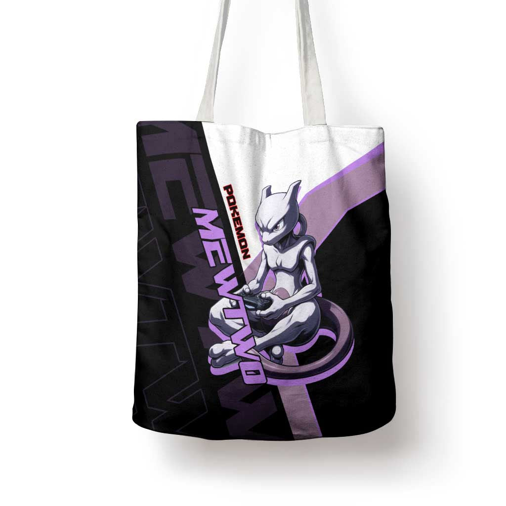 Mewtwo Poké Tote Bag Shadowcore Anime Style