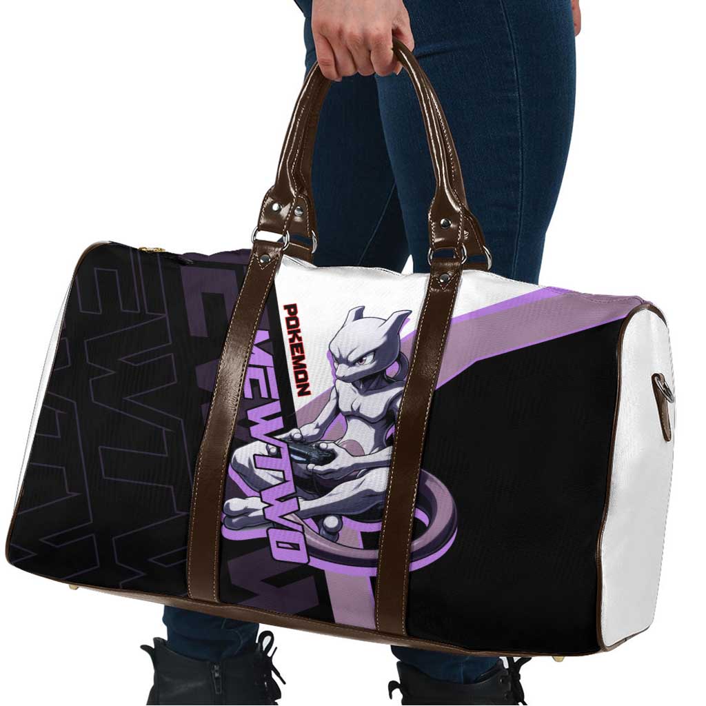 Mewtwo Poké Travel Bag Shadowcore Anime Style
