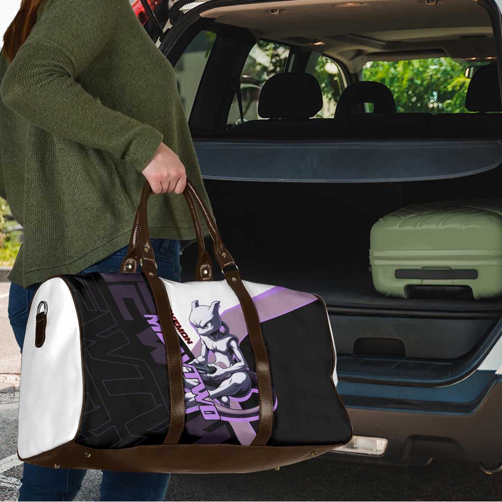 Mewtwo Poké Travel Bag Shadowcore Anime Style