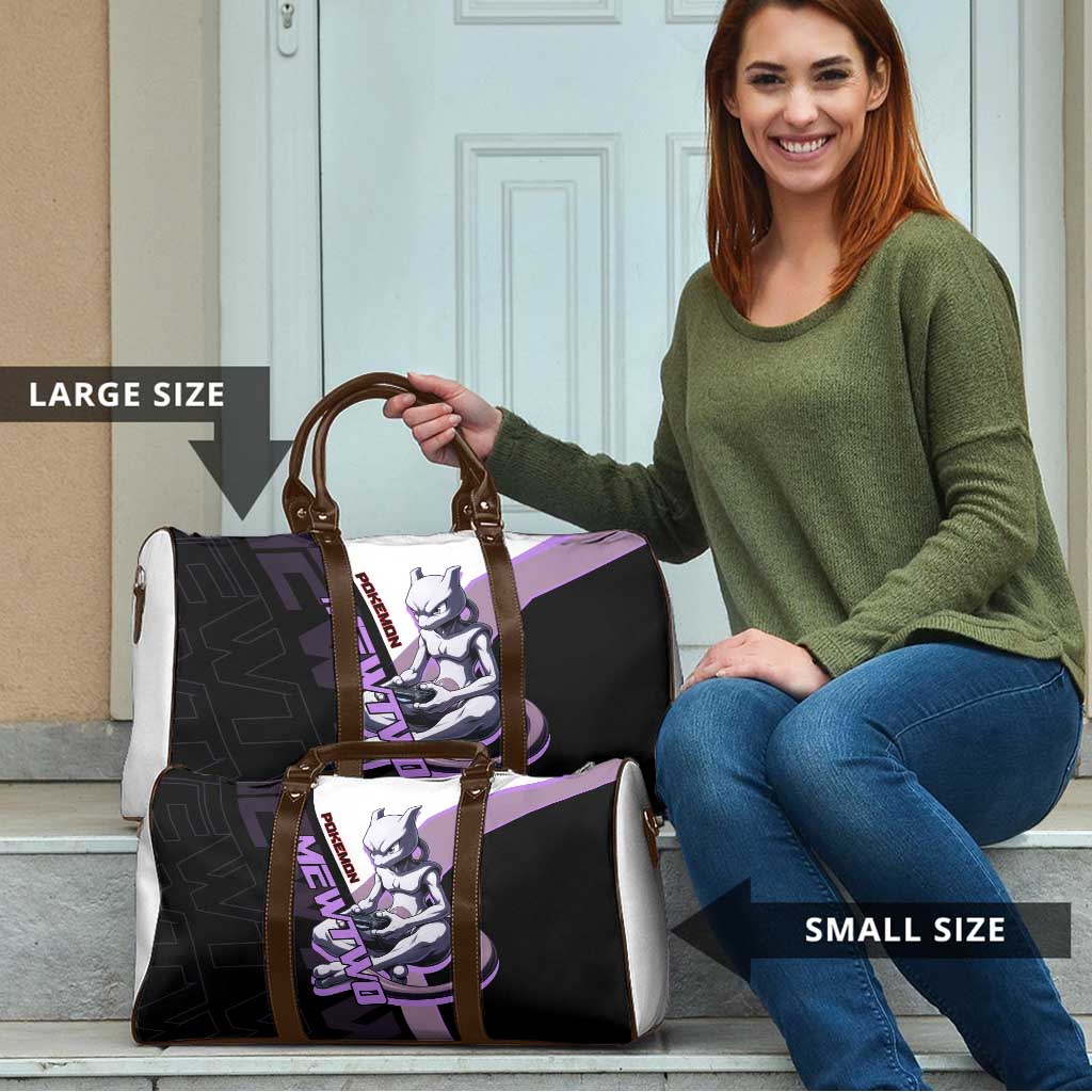 Mewtwo Poké Travel Bag Shadowcore Anime Style