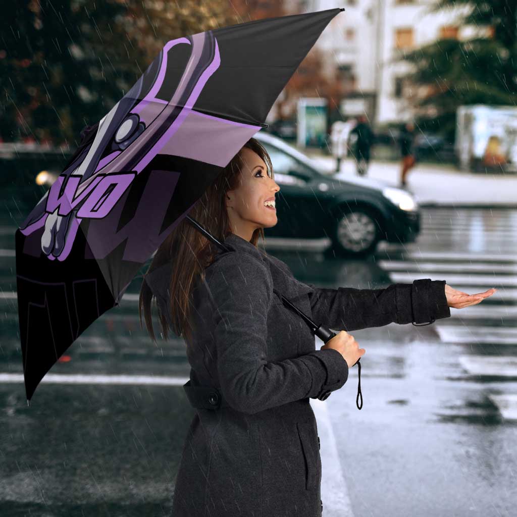 Mewtwo Poké Umbrella Shadowcore Anime Style