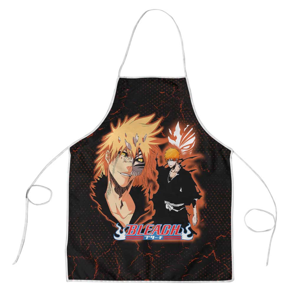 Ichigo Kurosaki Bleach Apron Fiery Anime Grunge Aesthetic