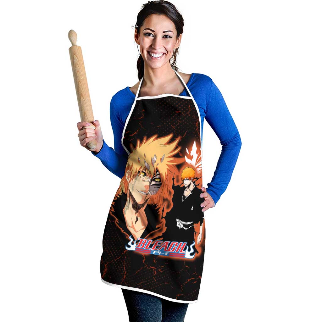 Ichigo Kurosaki Bleach Apron Fiery Anime Grunge Aesthetic