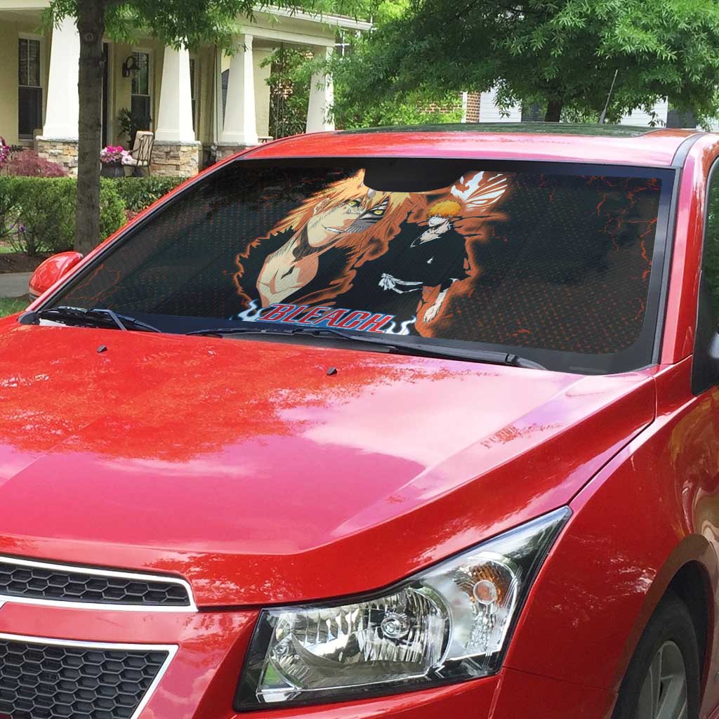 Ichigo Kurosaki Bleach Auto Sun Shade Fiery Anime Grunge Aesthetic