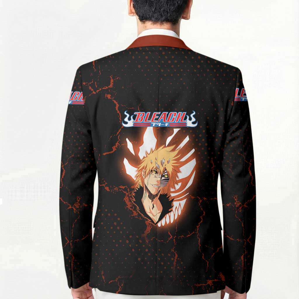 Ichigo Kurosaki Bleach Blazer Fiery Anime Grunge Aesthetic