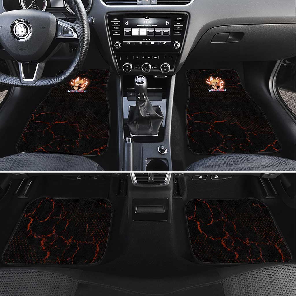 Ichigo Kurosaki Bleach Car Mats Fiery Anime Grunge Aesthetic