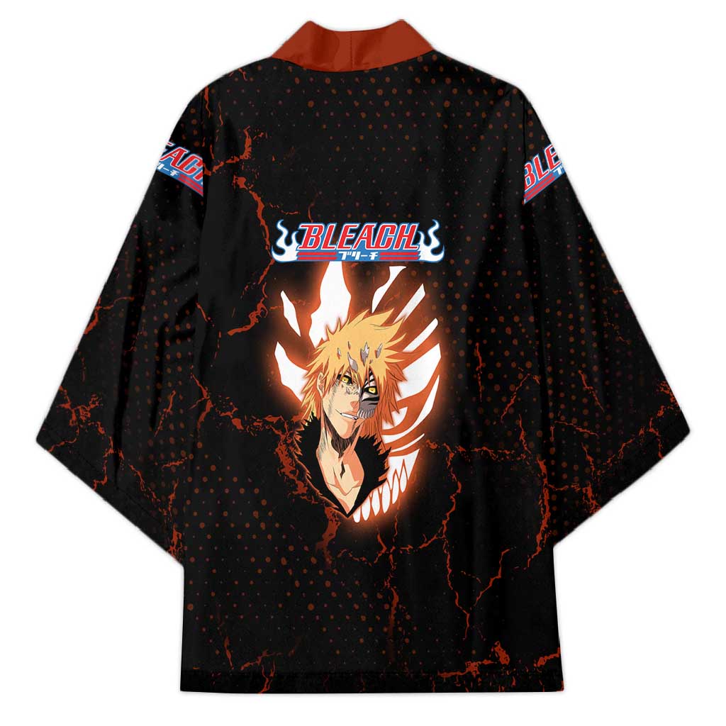 Ichigo Kurosaki Bleach Kimono Fiery Anime Grunge Aesthetic
