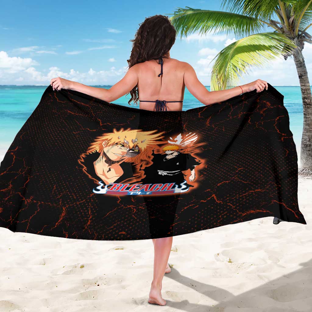 Ichigo Kurosaki Bleach Sarong Fiery Anime Grunge Aesthetic