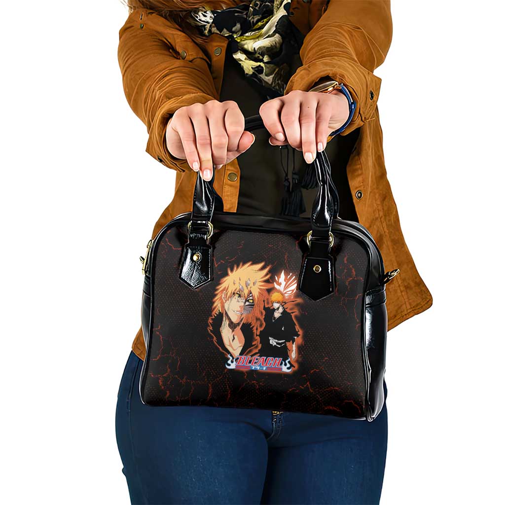 Ichigo Kurosaki Bleach Shoulder Handbag Fiery Anime Grunge Aesthetic