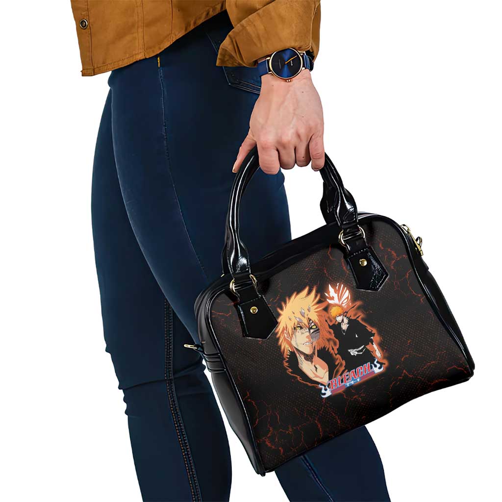 Ichigo Kurosaki Bleach Shoulder Handbag Fiery Anime Grunge Aesthetic