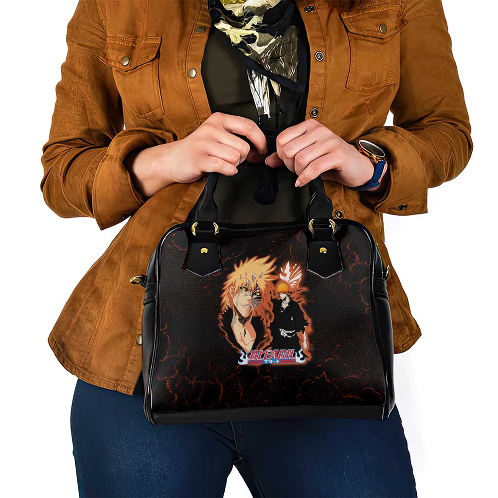 Ichigo Kurosaki Bleach Shoulder Handbag Fiery Anime Grunge Aesthetic