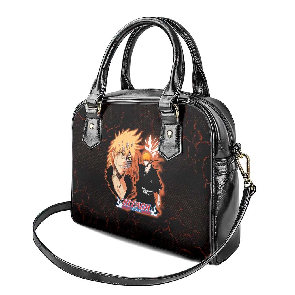Ichigo Kurosaki Bleach Shoulder Handbag Fiery Anime Grunge Aesthetic