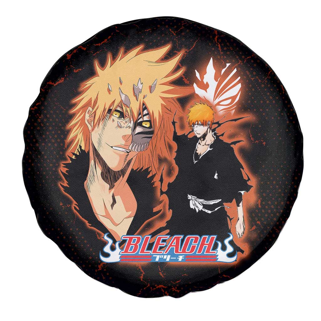 Ichigo Kurosaki Bleach Spare Tire Cover Fiery Anime Grunge Aesthetic
