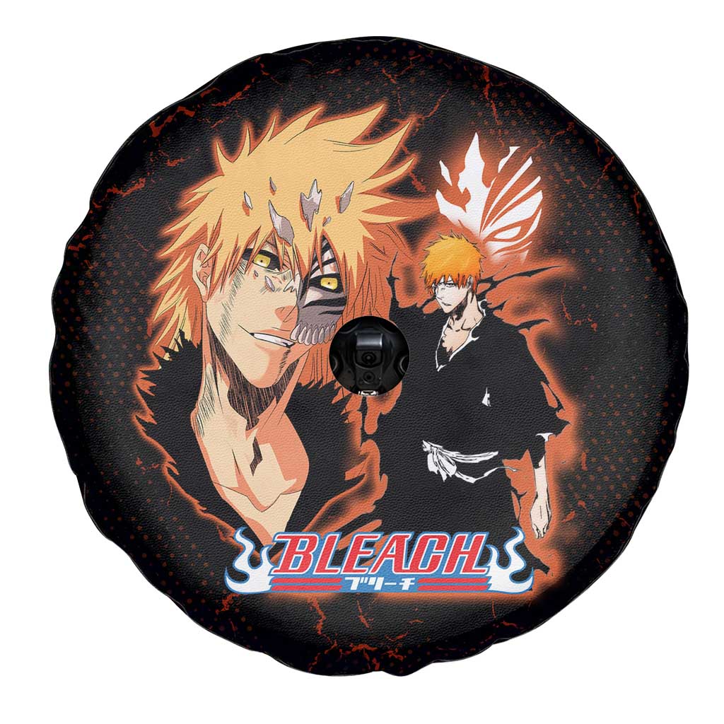 Ichigo Kurosaki Bleach Spare Tire Cover Fiery Anime Grunge Aesthetic