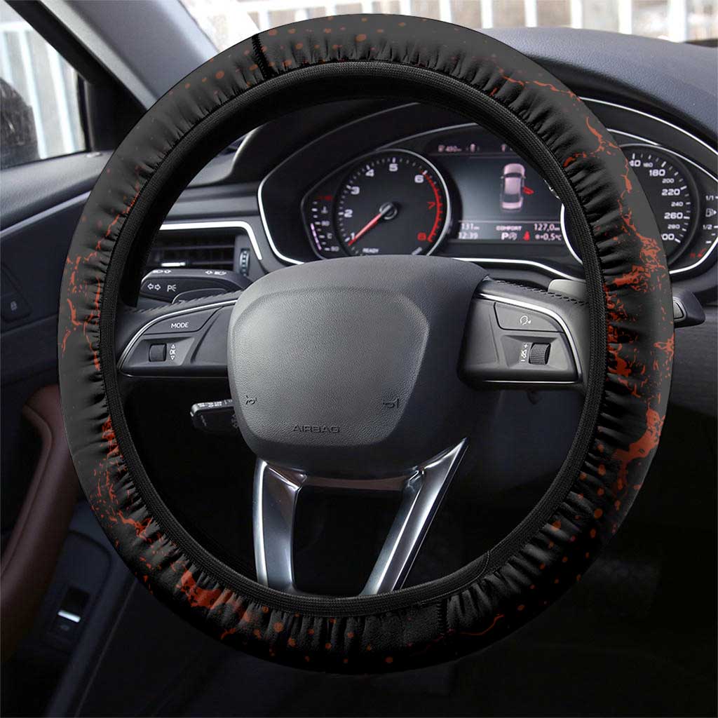 Ichigo Kurosaki Bleach Steering Wheel Cover Fiery Anime Grunge Aesthetic