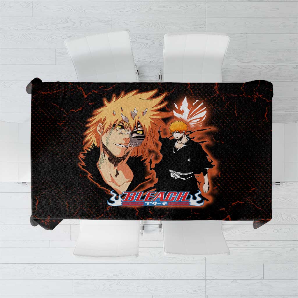 Ichigo Kurosaki Bleach Tablecloth Fiery Anime Grunge Aesthetic