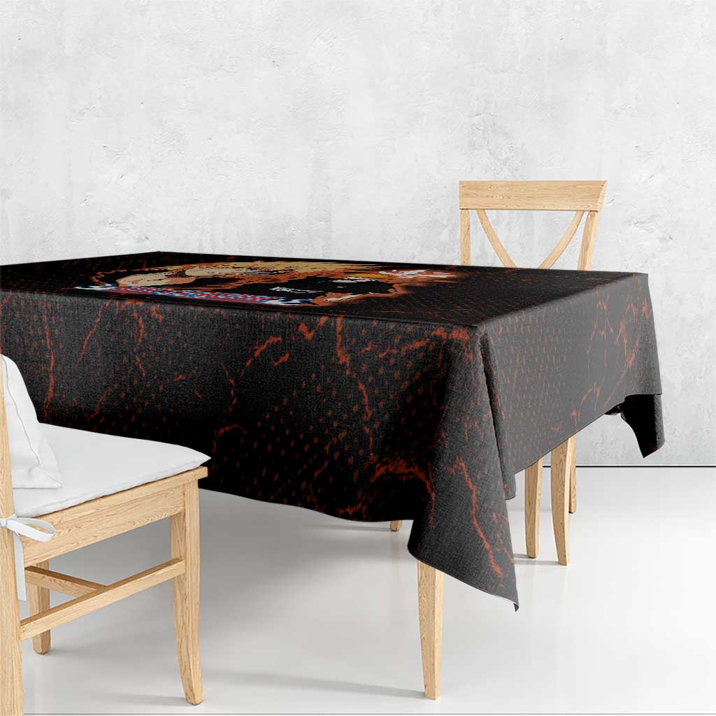 Ichigo Kurosaki Bleach Tablecloth Fiery Anime Grunge Aesthetic