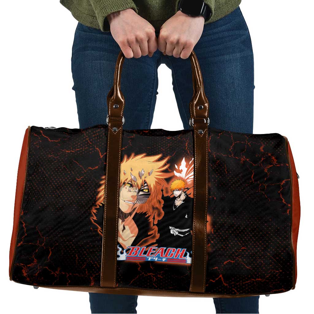 Ichigo Kurosaki Bleach Travel Bag Fiery Anime Grunge Aesthetic