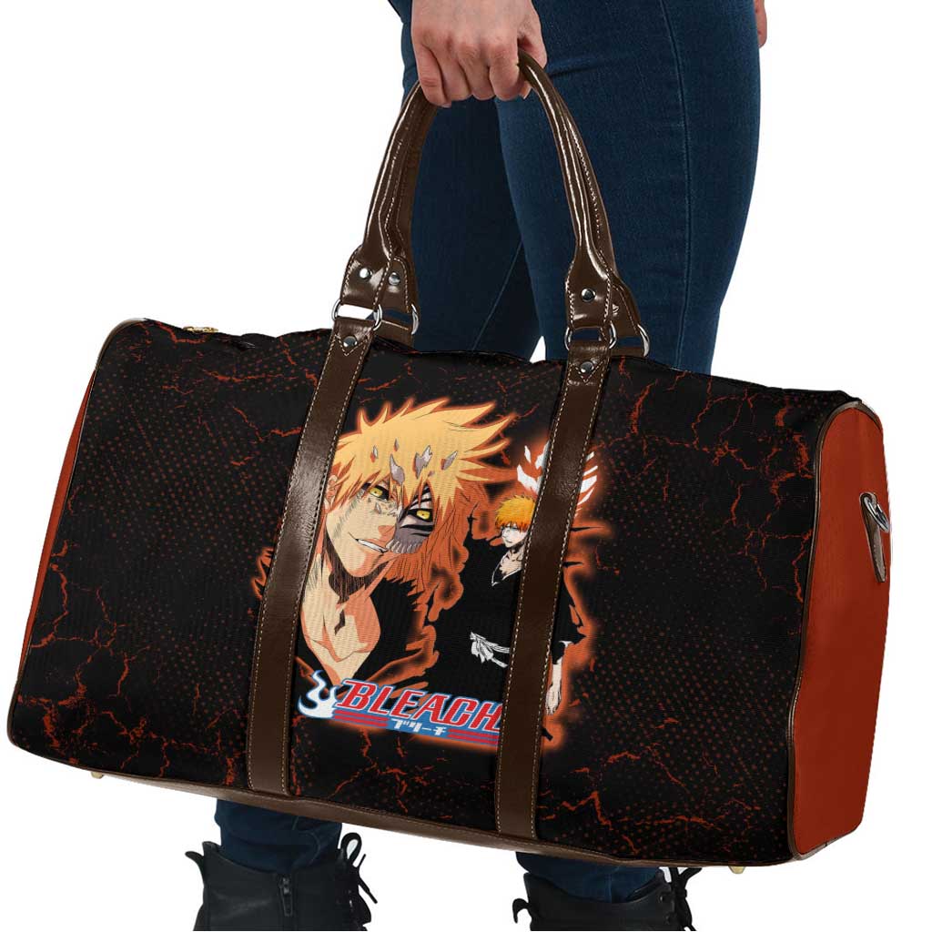 Ichigo Kurosaki Bleach Travel Bag Fiery Anime Grunge Aesthetic