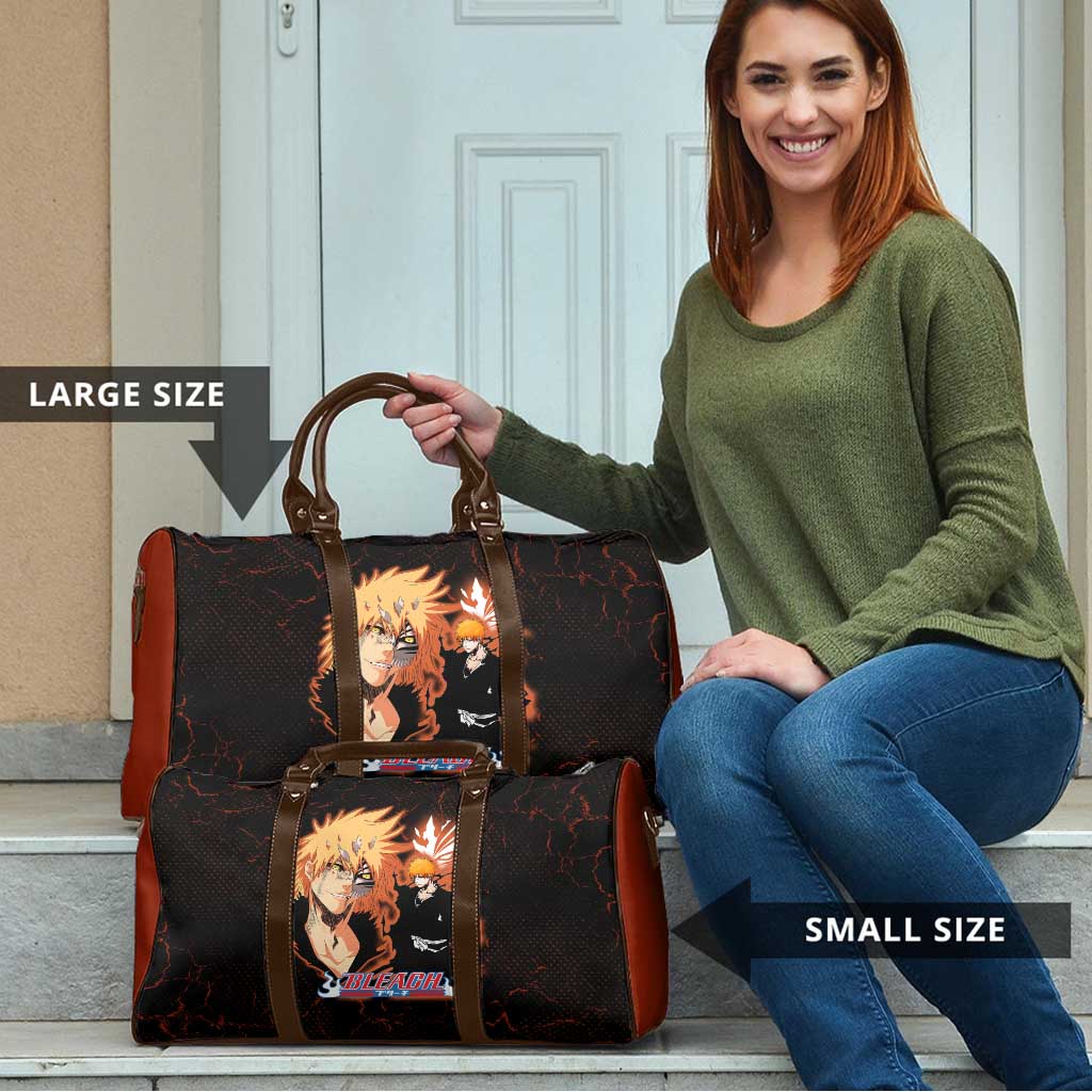 Ichigo Kurosaki Bleach Travel Bag Fiery Anime Grunge Aesthetic