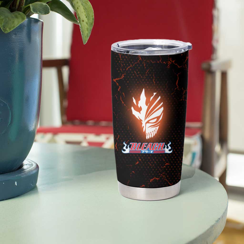 Ichigo Kurosaki Bleach Tumbler Cup Fiery Anime Grunge Aesthetic