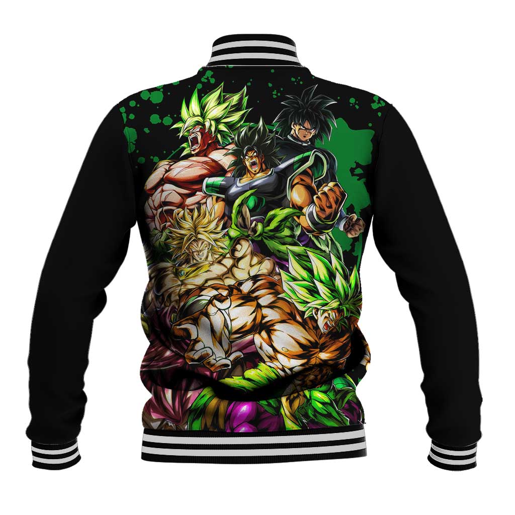 Broly - Dragon Ball Baseball Jacket Anime Style