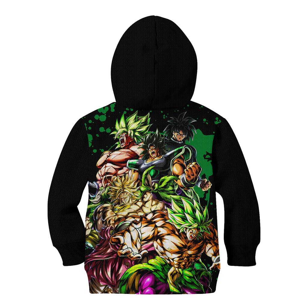 Broly - Dragon Ball Kid Hoodie Anime Style