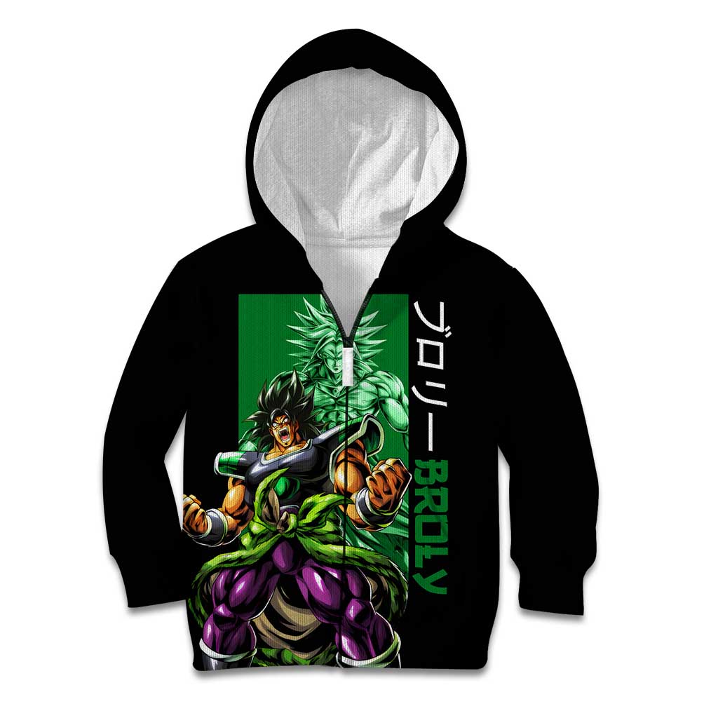 Broly - Dragon Ball Kid Hoodie Anime Style