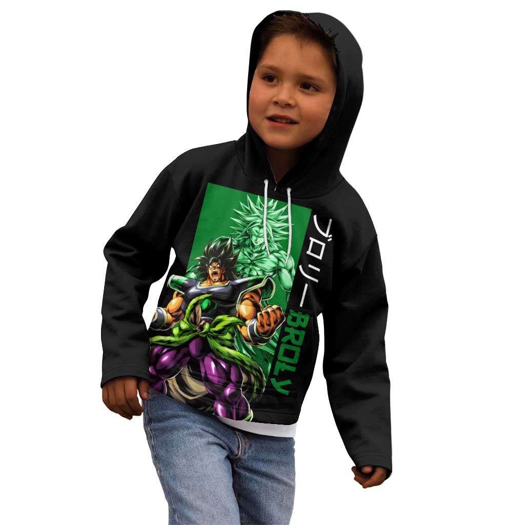 Broly - Dragon Ball Kid Hoodie Anime Style