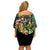 Broly - Dragon Ball Off Shoulder Short Dress Anime Style