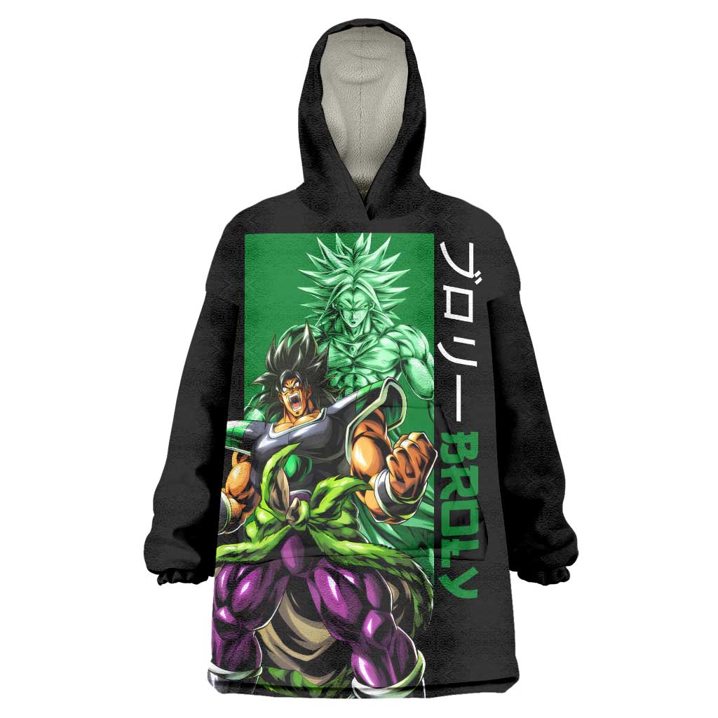 Broly - Dragon Ball Wearable Blanket Hoodie Anime Style
