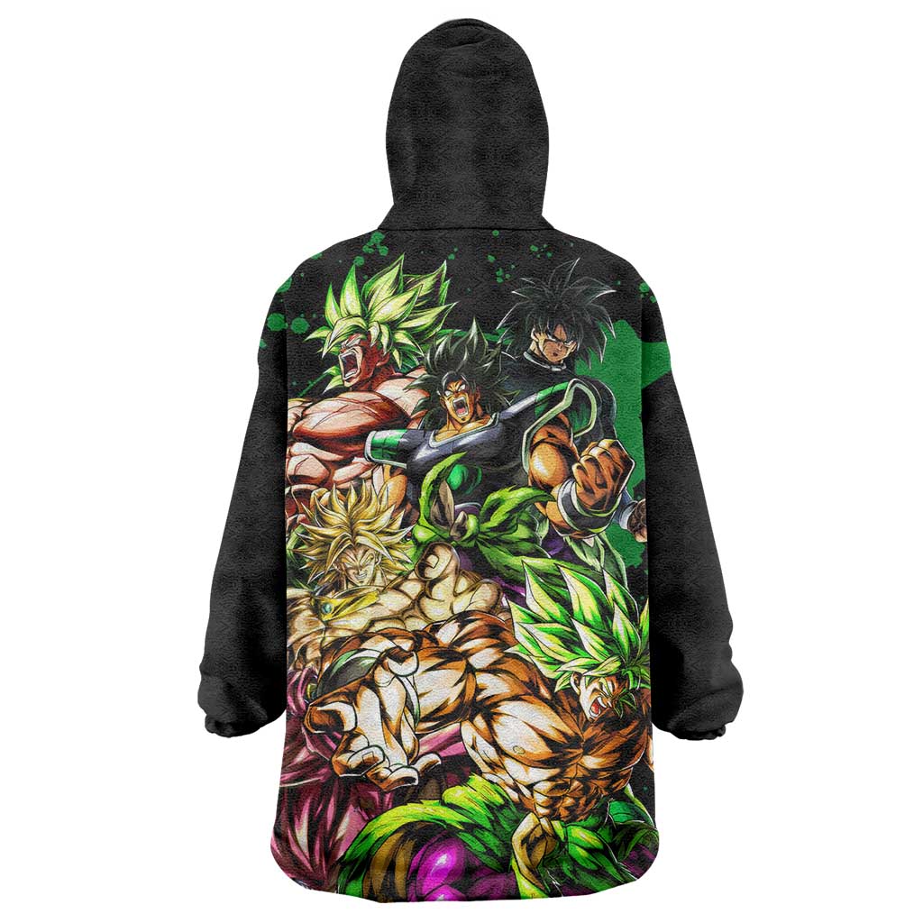 Broly - Dragon Ball Wearable Blanket Hoodie Anime Style