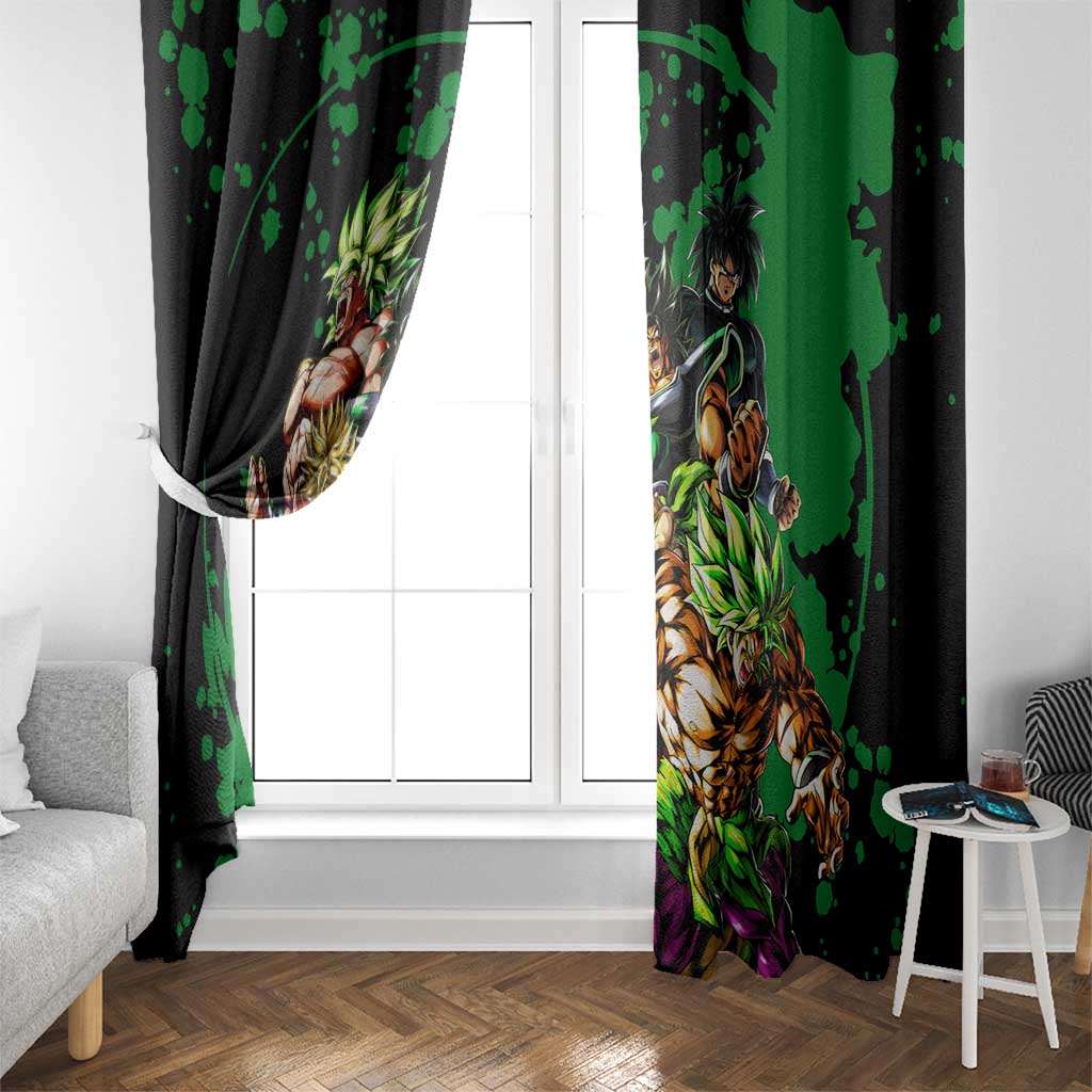 Broly - Dragon Ball Window Curtain Anime Style