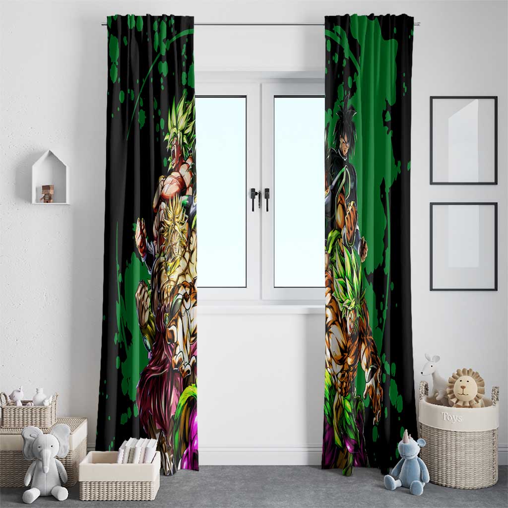 Broly - Dragon Ball Window Curtain Anime Style