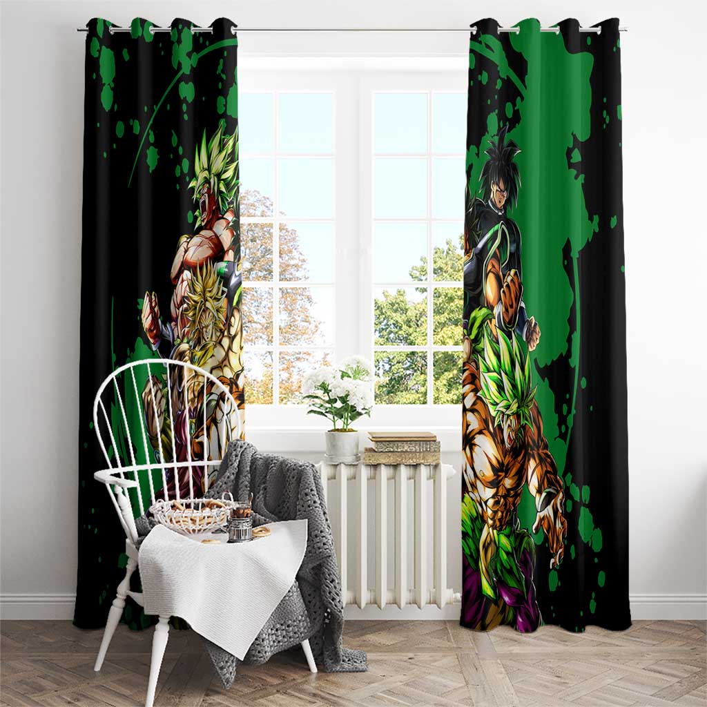 Broly - Dragon Ball Window Curtain Anime Style