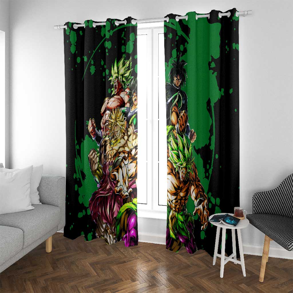 Broly - Dragon Ball Window Curtain Anime Style