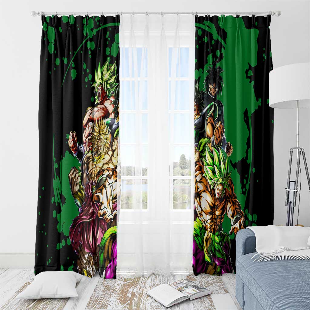 Broly - Dragon Ball Window Curtain Anime Style