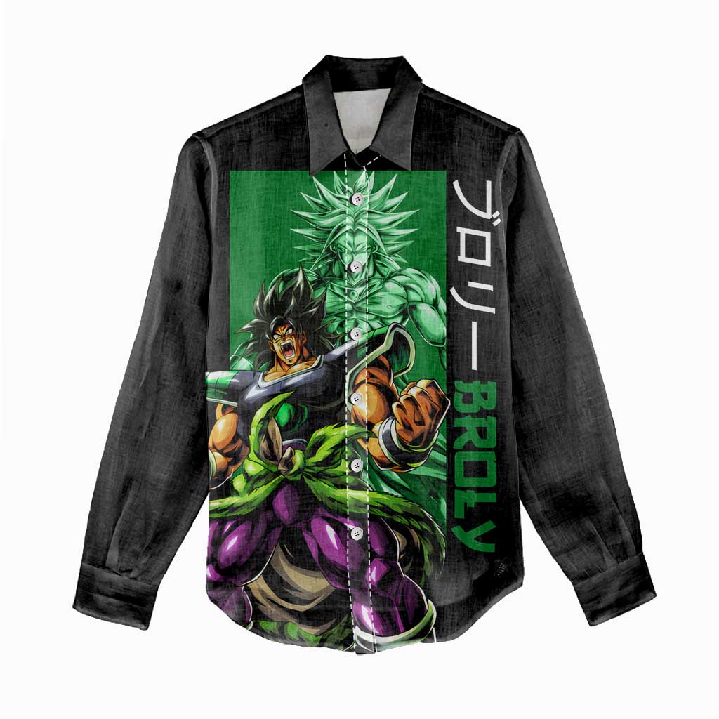 Broly - Dragon Ball Women Casual Shirt Anime Style