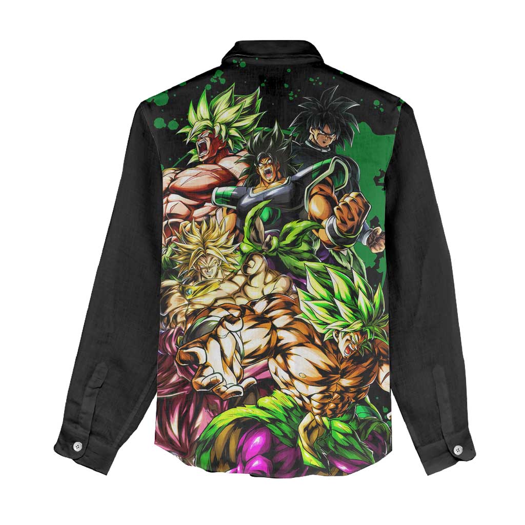 Broly - Dragon Ball Women Casual Shirt Anime Style