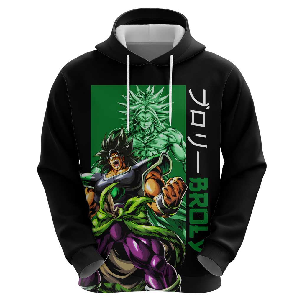 Broly - Dragon Ball Zip Hoodie Anime Style