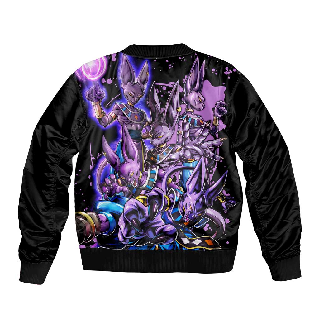 Beerus - Dragon Ball Bomber Jacket Anime Style