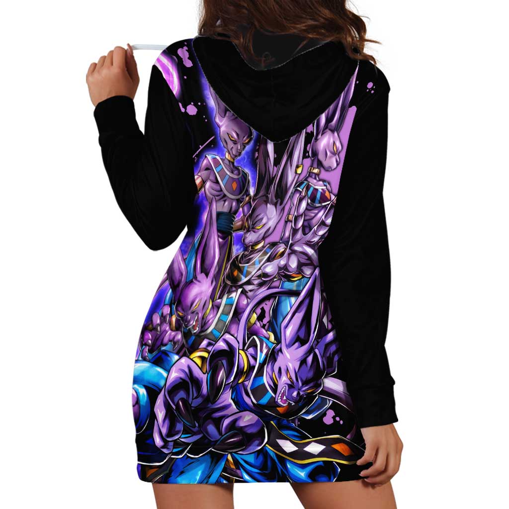 Beerus - Dragon Ball Hoodie Dress Anime Style