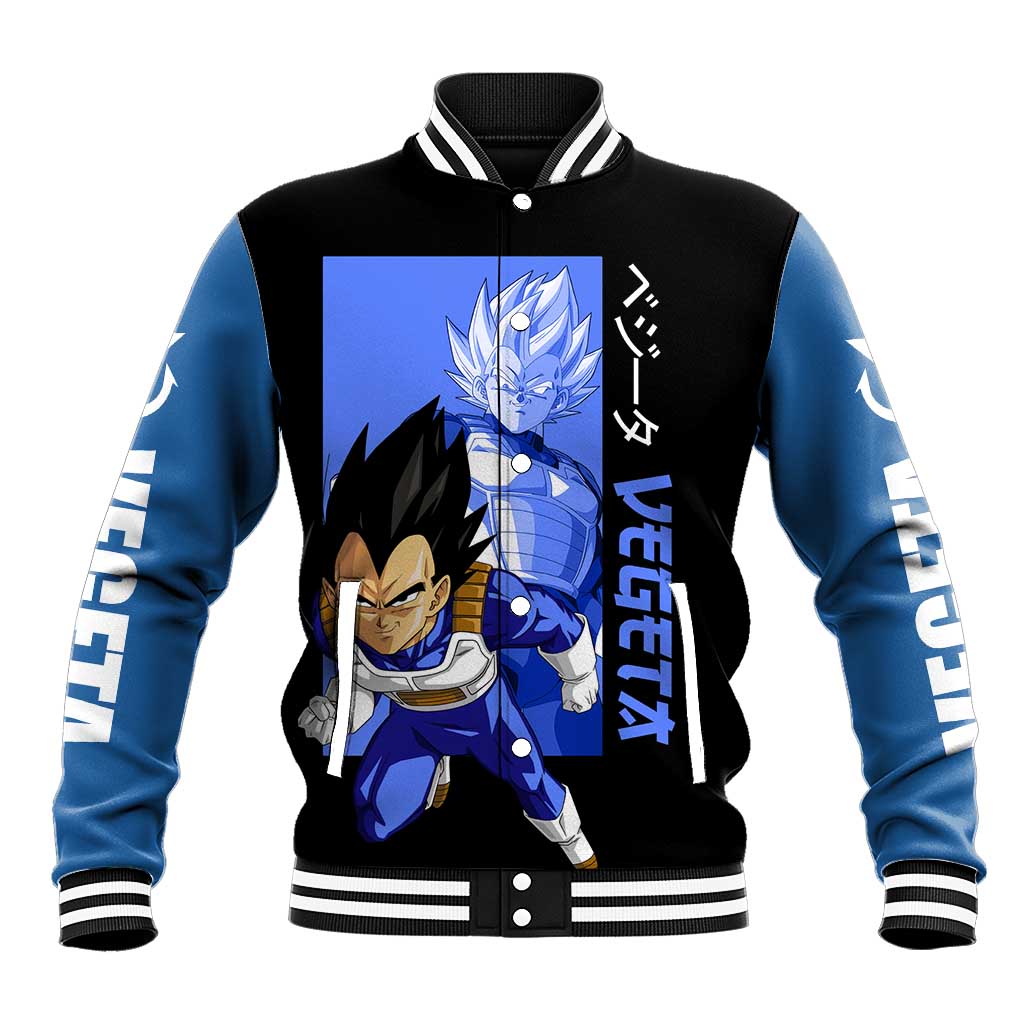 Vegeta - Dragon Ball Baseball Jacket Anime Style
