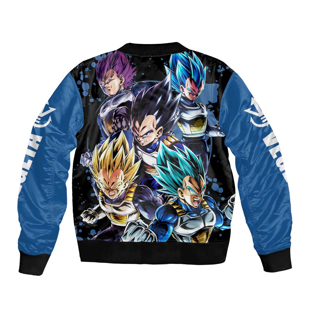 Vegeta - Dragon Ball Bomber Jacket Anime Style