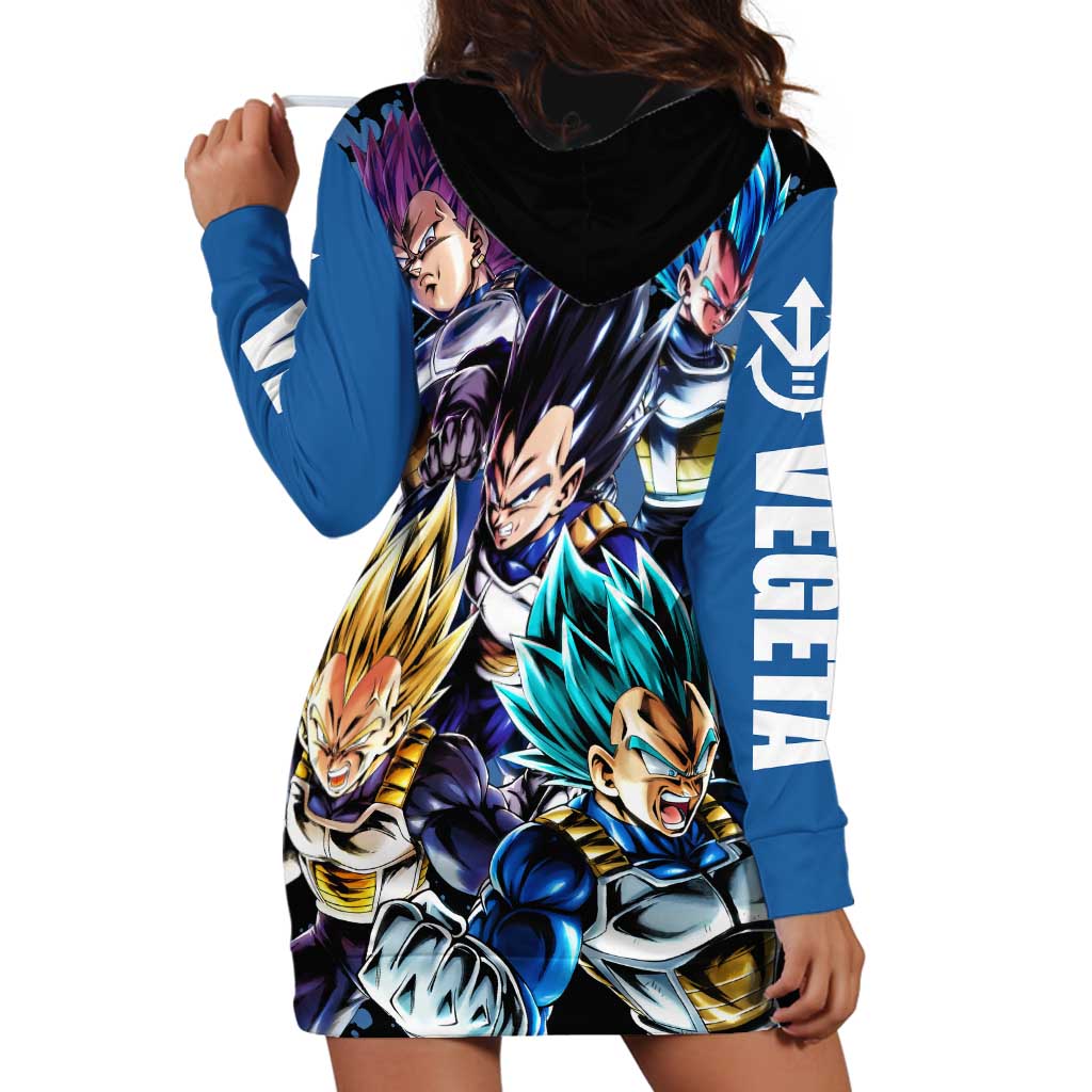 Vegeta - Dragon Ball Hoodie Dress Anime Style