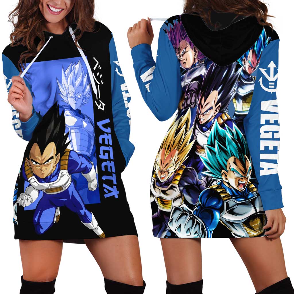 Vegeta - Dragon Ball Hoodie Dress Anime Style