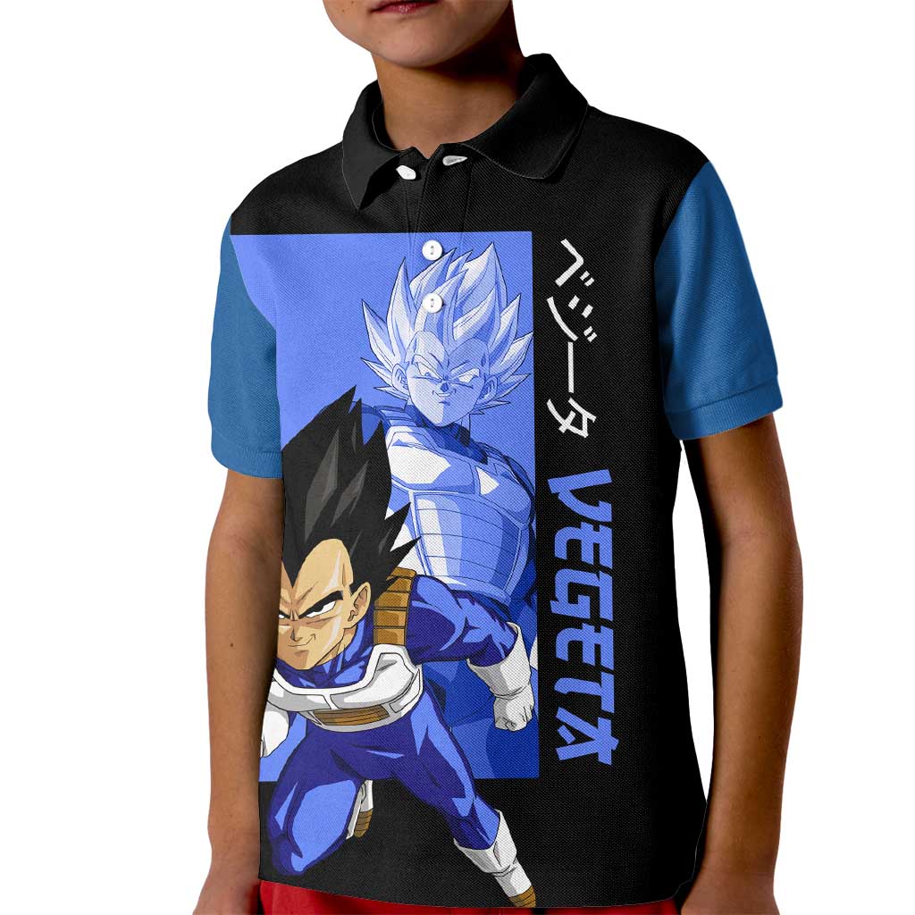 Vegeta - Dragon Ball Kid Polo Shirt Anime Style