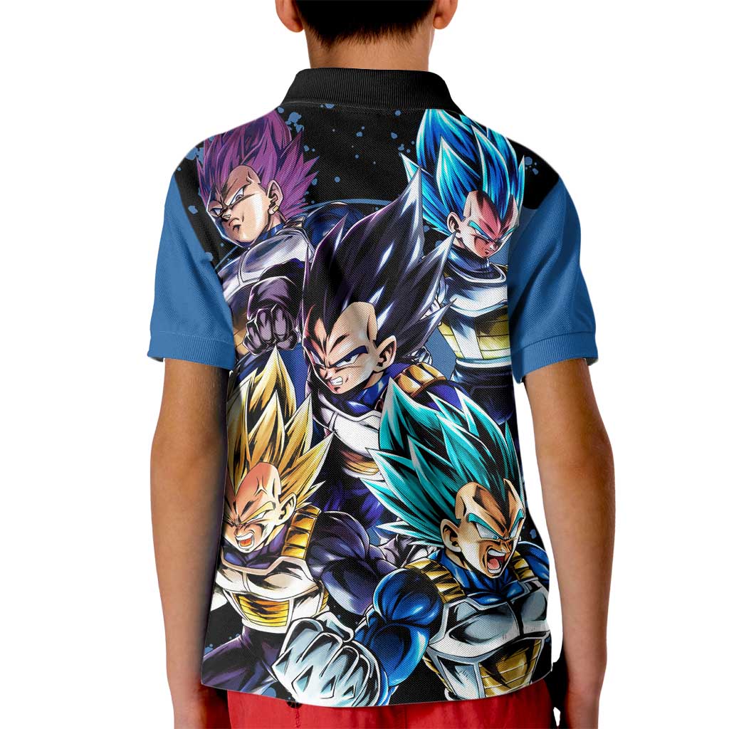 Vegeta - Dragon Ball Kid Polo Shirt Anime Style