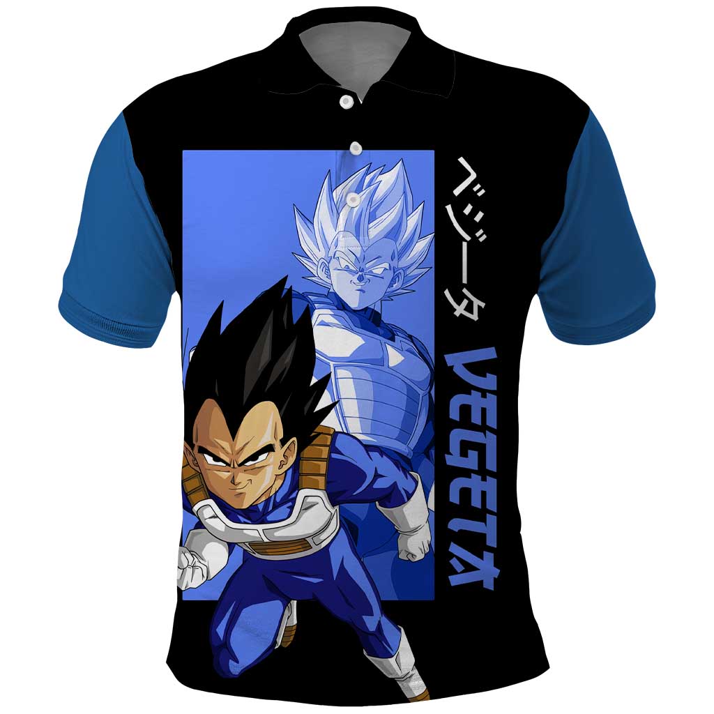 Vegeta - Dragon Ball Polo Shirt Anime Style