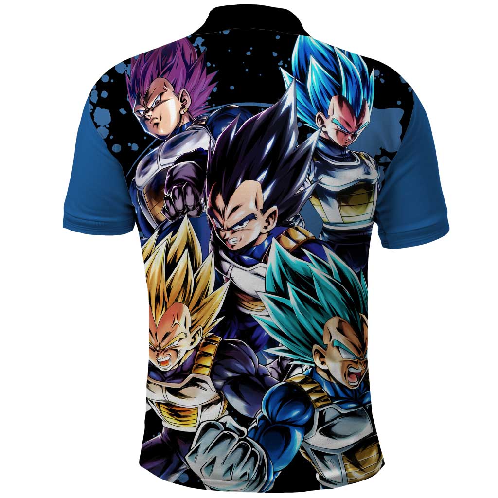 Vegeta - Dragon Ball Polo Shirt Anime Style